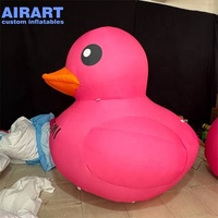 Grande mascotte gonflable personnalisée en forme d'ours rose de dessin animé, ours gonflable assis pour extérieur, mascotte gonflable imprimée sur mesure