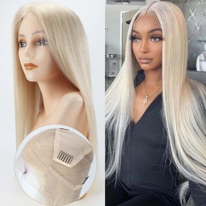 Peluca de encaje HD sin pegamento, lista para usar, con encaje frontal transparente HD real, cabello humano, grado 12A, nudos pequeños, peluca de encaje pre-cortada, proveedor. - Product Image 1