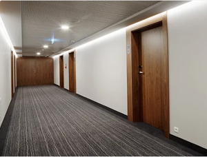 ASICO Cabine de luxe Maisons capsule modulaires préfabriquées Maisons préfabriquées Portes en <span class=keywords><strong>bois</strong></span> ignifugées répertoriées UL pour hôtel - Product Image 3
