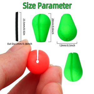 Pêche à <span class=keywords><strong>la</strong></span> <span class=keywords><strong>mouche</strong></span> mousse flotteur <span class=keywords><strong>Tube</strong></span> EVA ovale Bobbers flottant larme Pompano plate-forme plates-formes inférieures pour bateau accessoires de pêche - Product Image 2