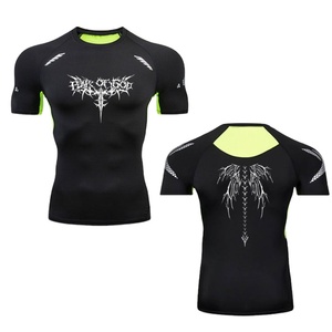 XIANGYU Abbigliamento Sportivo Estivo da Uomo, T-Shirt Oversize da Palestra, Maglietta Uomo, Nuovo Stile 2026 - Product Image 4