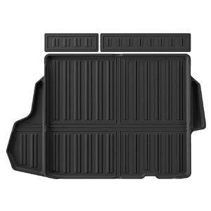 Alfombrilla para Maletero Coolcars, Juego Completo para <span class=keywords><strong>Toyota</strong></span> <span class=keywords><strong>Prius</strong></span> 5ª Generación 60S 2023, TPE Grueso, Resistente, Impermeable, Antideslizante, Hecho en China - Product Image 1