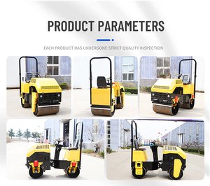 QIYUN Uygun Fiyatlı 2ton 3ton 4ton Tamburlu Yol Silindiri <span class=keywords><strong>Mini</strong></span> Titreşimli Kompaktör Asfalt Silindiri Hidrolik Çift Tamburlu Yol Silindiri - Product Image 6