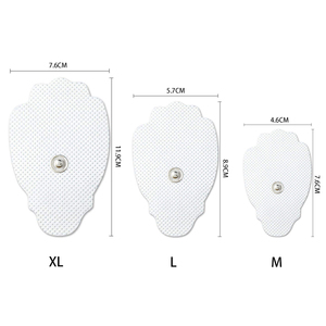 Elettrodi di ricambio grandi premium per apparecchi TENS/<span class=keywords><strong>EMS</strong></span>, riutilizzabili 25 volte, certificati CE - Product Image 2