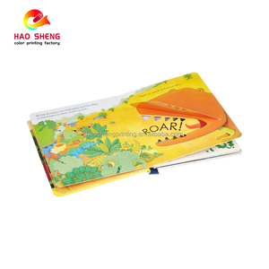 Livres pour enfants à couverture rigide en papier couché offset, laminés, reliés par thermocollage, écologiques, avec des fonctions de relevage, de poussée et de glissement - Product Image 2