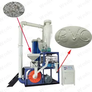 China Manufacturer High Speed Multifunctional Pellet PVC Plastic Pulverizer Production Line