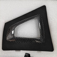 Kit de garnitures intérieures décoratives en fibre de carbone M Style 3 pièces pour BMW Série 3 4 3GT F30 F31 F32 F34 F35 F36 F80