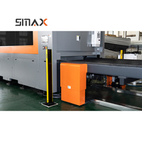 Machine laser à fibre CNC intelligente 6000W, modèle 3015, à focale automatique, découpeuse laser de tôle 6kW avec système CypCut