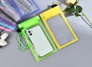 Bolsa de Almacenamiento de PVC, Impermeable, Universal, para Exteriores, Funda Seca para Teléfono Celular con Estuche para Cosméticos para Dispositivos Móviles - Product Image 4