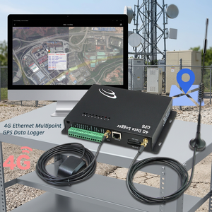 เครื่องบันทึกข้อมูล GPS แบบหลายจุด 4G Ethernet สำหรับระบบรักษาความปลอดภัยภายในบ้าน รองรับเครือข่าย 4G สำหรับการตรวจสอบอุณหภูมิ - Product Image 1