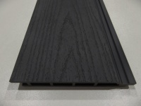 Revêtement mural extérieur en WPC résistant aux UV, durable, écologique, panneau de bardage décoratif XF-D429 marron, imperméable, façade extérieure