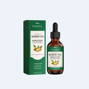 2025 usine ODM <span class=keywords><strong>KEMIRI</strong></span> organique végétalien huile de noix de coco nourrissant hydratant réparation extrémités endommagées pour cheveux bouclés secs ventes OEM - Product Image 1