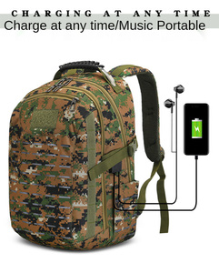 Sac à dos de randonnée personnalisé, sac à dos d'assaut souple, sac à dos tactique Molle, sac à dos Mochila - Product Image 4
