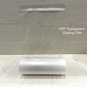 OPP Transparent Glazing Film Clear BOPP PoIyster Matte 320mm OPP Lamination