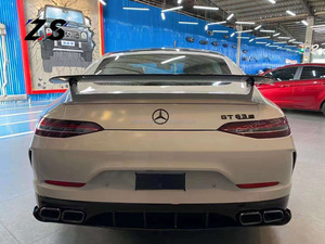 Kit de carrosserie pour <span class=keywords><strong>Mercedes</strong></span> Benz <span class=keywords><strong>AMG</strong></span> GT50 GT53 <span class=keywords><strong>GT43</strong></span> GT quatre portes mise à niveau vers <span class=keywords><strong>AMG</strong></span> GT63S pare-chocs avant diffuseur arrière échappement - Product Image 4