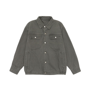 Giacca Vintage retrò neutra giacca Casual ampia impermeabile Unisex inverno 100% poliestere - Product Image 2