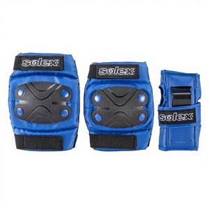 Almohadillas de Protección para Rodillas de Niños con Correas Ajustables, Protector Deportivo Transpirable y Ligero de Poliéster - Product Image 1