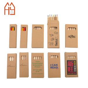 Trẻ Em Món Quà Nghệ Thuật Gói 3/4/<span class=keywords><strong>6</strong></span> Mini Màu Bút Chì Thiết Lập Ngắn Bằng Gỗ Bút Chì Màu Thiết Lập Cho Khuyến Mãi - Product Image 2