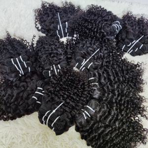 Letsfly - Extensiones de Cabello Humano Brasileño Afro Rizado de 12 Pulgadas, Paquetes de Cabello Natural Remy 9A, Envío Rápido al por Mayor - Product Image 3