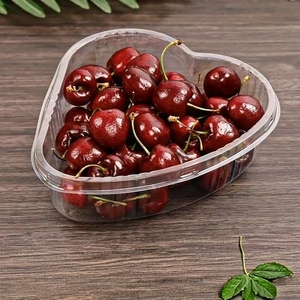 Dùng Một Lần Rõ Ràng Pet Hình Trái Tim Vỉ Nhựa Trái Cây Dâu Tây Cà Chua <span class=keywords><strong>Container</strong></span> Trái Tim Nhựa Trái Cây Hộp Có Nắp Đậy - Product Image 3