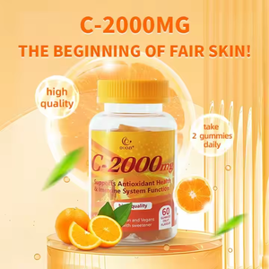 Gomitas de Vitamina C 2000mg OEM, Suplemento Dietético Antioxidante de Alta Potencia para el Apoyo de la Salud Inmunológica y de la Piel - Product Image 1