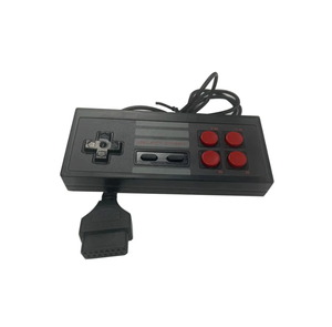 Chơi Game Giao Diện Điều Khiển <span class=keywords><strong>Gamepad</strong></span> <span class=keywords><strong>8bit</strong></span> Phong Cách 15pin 7pin Cắm Cáp Điều Khiển Cho NES Cho FC Có Dây Trò Chơi Điều Khiển Trong Suốt Màu Đen - Product Image 5