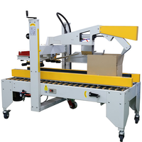 Machine de fermeture et d'encollage de cartons à prix d'usine, scelleuse de rabats supérieurs de boîtes, plieuse de rabats pour tailles aléatoires