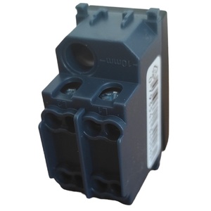 Interrupteur bipolaire noir compatible avec Vimar Arke 10A 250V AC, interrupteur à bascule mural - Product Image 2