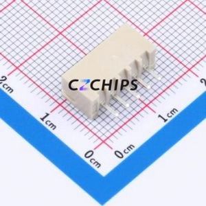 WAFER-XH2.54-5PZZ-Y62 Wire-to-Board Pin Header Through hole Component (THT),P=2.5mm Connector 1x5P 2.5mm Through Hole XH - Product Image 2