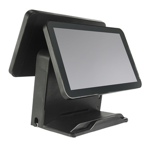 Jsj62k đen màn hình kép cửa sổ tất cả trong một màn hình cảm ứng POS Tiền mặt đăng ký - Product Image 5