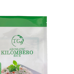 Emballage alimentaire personnalisé de haute qualité Sac nord transparent brillant sur une face sac scellé sur trois côtés avec logo - Product Image 5