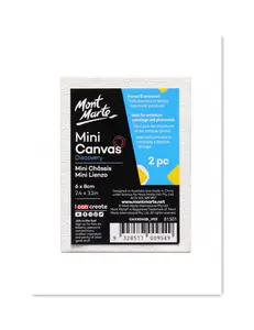 Mont Marte Mini Leinwand 6x8cm 2pc