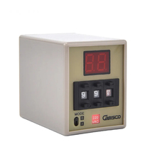 AD3-DM relais de temps numérique codé DIP, relais numérique à retard sous tension CH3-AB, AC 220V