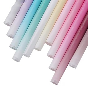 JOYWOOD Long Island Iced Tea Temática Día de San Valentín Flor Papel de regalo Impermeable Sheer Shiny Bouquet Embalaje para regalos para - Product Image 1