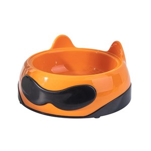 Comedero para Gatos Naranja con Base Antideslizante para Alimentación de Mascotas - Product Image 2
