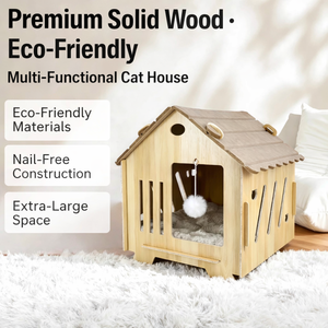 Pet Bus Lussuoso Tiragraffi per Gatti in Tessuto, Moderno, Multilivello, con Cuccia per Giocare, Dormire e Tirare i unghie - Product Image 1