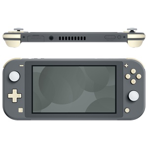 Kit de boutons de remplacement personnalisés complets pour manette Nintendo Switch Lite : D-pad jaune, ABXY, Home, et touches de tir - Product Image 1