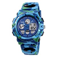 Montre sport pour enfants, montre numérique à affichage LED, montre à quartz, montre électronique pour poignet, 1163
