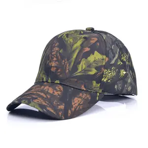 Camouflage eigene stickerei baseball kappe