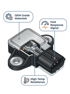 Nuevo Sensor de Presión 19200E 1920.0E 0261230012 para Peugeot 206/306/406 Citroen Xsara/<span class=keywords><strong>Berlingo</strong></span>/Saxo <span class=keywords><strong>Renault</strong></span> Clio Fiat Lancia-1 - Product Image 5