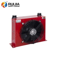 Intercambiador de Calor de Placas y Aletas Enfriado por Aire para Máquinas de Construcción, Enfriador de Aceite Hidráulico AH1012T