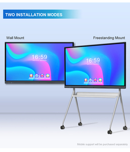 <span class=keywords><strong>Écran</strong></span> plat interactif <span class=keywords><strong>sur</strong></span> mesure, <span class=keywords><strong>écran</strong></span> tactile 4K UHD, affichage intelligent pour le bureau et <span class=keywords><strong>l</strong></span>'éducation avec système double Android <span class=keywords><strong>Windows</strong></span> - Product Image 1