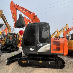 Excavatrice Hitachi ZX60 d'occasion, 6 tonnes, origine Japon, certifiée CE, 2022, hydraulique (pompe à engrenages, roulement), moteur, prix bas, testée - Product Image 1