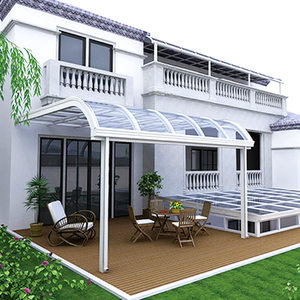 Atrio antipioggia attaccato Pergola impermeabile Patio motorizzato baldacchino Gazebo balcone tenda <span class=keywords><strong>da</strong></span> sole in alluminio lega di alluminio su misura - Product Image 6