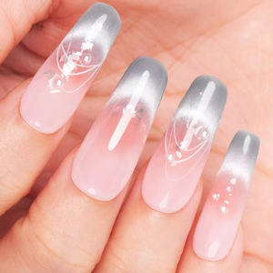 Esmalte de <span class=keywords><strong>Uñas</strong></span> en Gel Magnético Semipermanente con Efecto Ojo de Gato, Brillante y con Purpurina, Estilo Cerámica Suave - Product Image 6