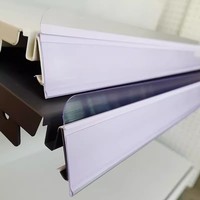 Étiquettes de rayonnages de supermarché, bandes de cartes, cartes de présentation de produits, étiquettes de prix pour fentes, étiquettes de prix, étiquettes de prix pour magasins de proximité