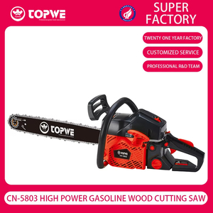 TOPWE Safety Compliance Wholesale <b>Tree</b> <b>Cutting</b> <b>Machine</b> Simple to Operate Gasoline Chain Saw for Making Work Easier - Product Image 4