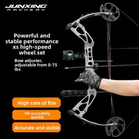 Juego Profesional de Arco y Flecha de Aleación Compuesta Junxing X9PLUS para Tiro con Arco al Aire Libre - Uso Competitivo y Versátil