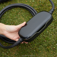 Chargeur EV portable 3,5 kW 7 kW 32 A, station de recharge rapide pour véhicules électriques, application intelligente pour la maison, EVSE, fabricant OEM ODM