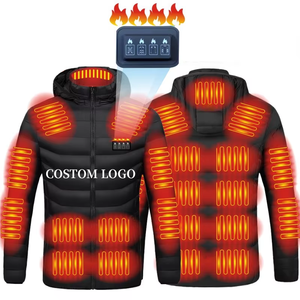 Giacca Riscaldata Ricaricabile Personalizzabile con LOGO per Uomo e Donna, 23 Zone di Riscaldamento, Antivento, Felpa Calda - Product Image 1
